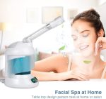 DYB Portable Facial Steamer, Nano Ionic Face Steamer with 360°Rotatable Sprayer,Mini Facial Steamer for Salon and Spa,1 Piece Headband and 4 Pieces Steel Skin Kits. - Image 4